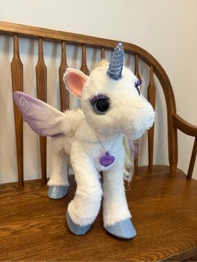 Hasbro FurReal Friends StarLily My Magical Unicorn Interactive Plush Working